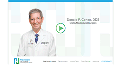 Desktop Screenshot of houstonoralsurgery.com